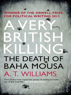 cover image of A Very British Killing